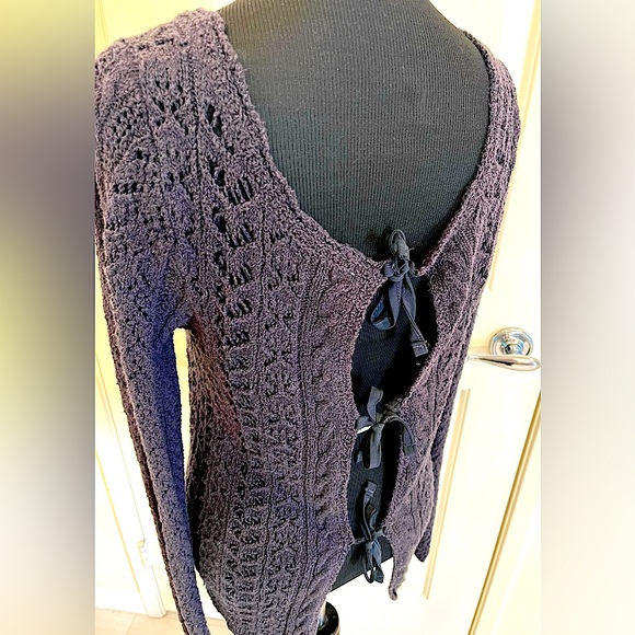 Free People Tie Back Sweater - Picture 5 of 15